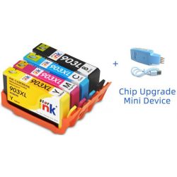 Μελάνι HP Συμβατό 903XL (BK,C,M,Y) Multipack + Chip Upgrade Device Σελίδες:1500/825 Colour