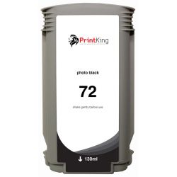 Μελάνι HP  Συμβατό 72BK High Capacity (C9370A) 130ml Σελίδες:6000 Black