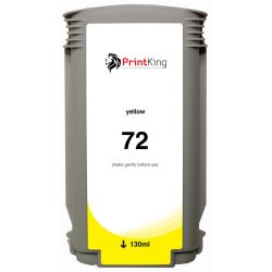 Μελάνι HP  Συμβατό 72Y High Capacity (C9373A) 130ml Σελίδες:6000 Yellow