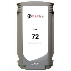 Μελάνι HP  Συμβατό 72GY High Capacity (C9374A) 130ml Σελίδες:6000 Grey