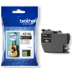 Μελάνι BROTHER  Γνήσιο LC421XLBK Σελίδες:500 Black