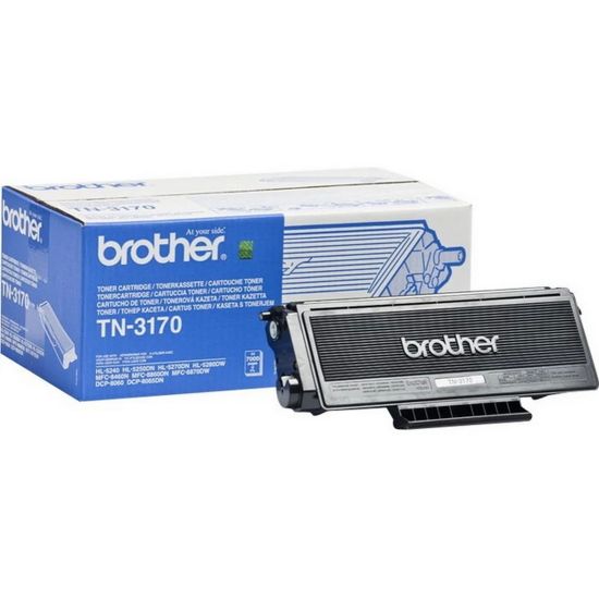 Toner BROTHER  Γνήσιο TN-3170 Σελίδες:7000 Black