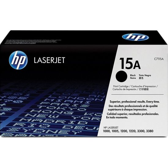 Toner HP  Original 15A C7115A Seiten:2500 Schwarz