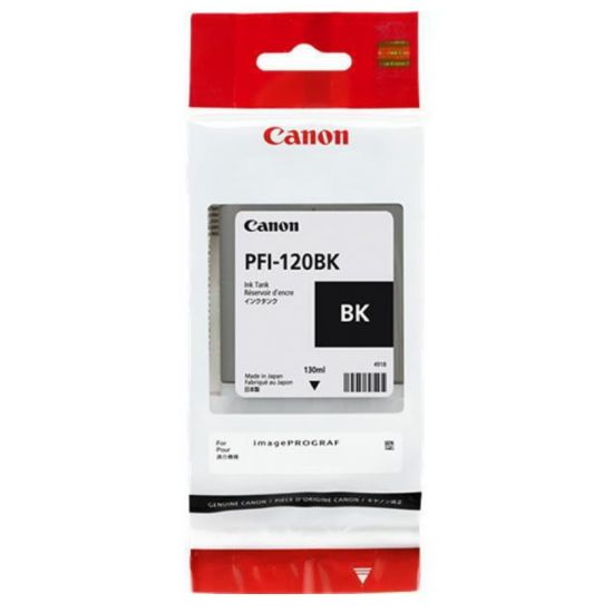 Printer Catridge CANON  Original PFI-120BK (2885C001) 130ml Pages:6000 Black