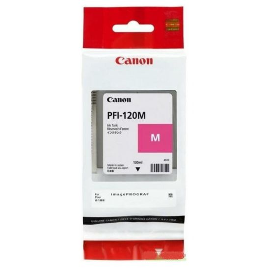 Printer Catridge CANON  Original PFI-120M (2887C001) 130ml Pages:6000 Magenta