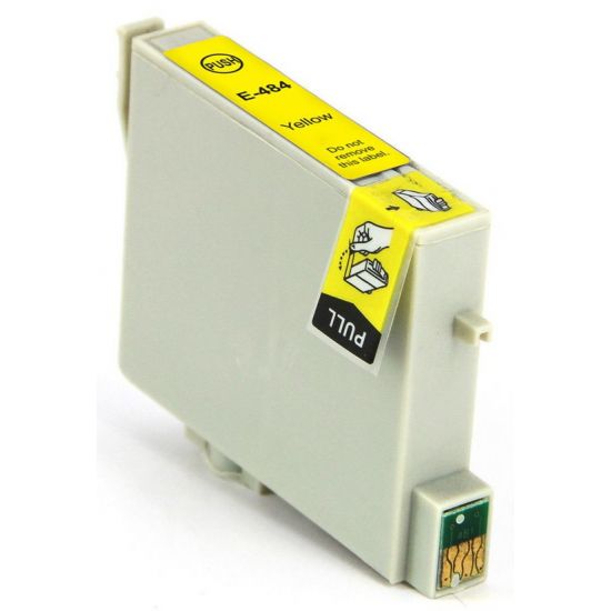 Μελάνι EPSON  Συμβατό T0484 Y C13T048440 Σελίδες:450 Yellow