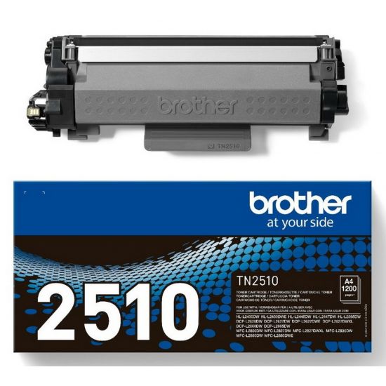Toner BROTHER  Γνήσιο TN-2510 Σελίδες:1200 Black