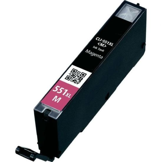 Μελάνι CANON  Συμβατό CLI-551XL M  Σελίδες:695 Magenta