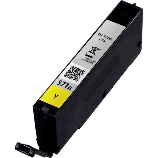 Μελάνι CANON  Συμβατό CLI-571XL  Σελίδες:680 Yellow