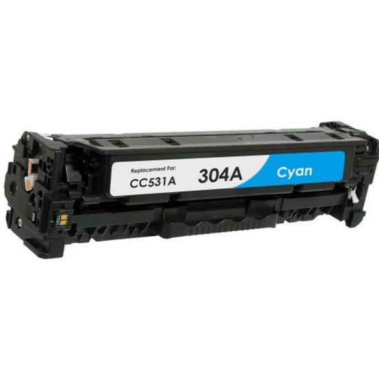 Toner HP CANON  Συμβατό CC531A/CE411A/CF381A CRG-718 CRG-118  Σελίδες:2800 Cyan
