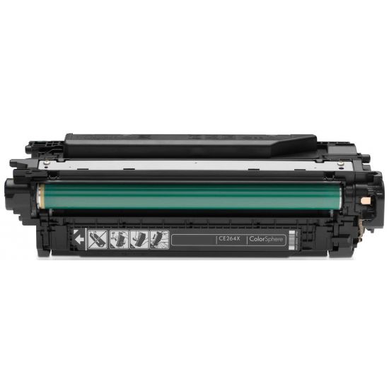 Toner HP  Συμβατό 646X CE264X BK Σελίδες:16300 Black