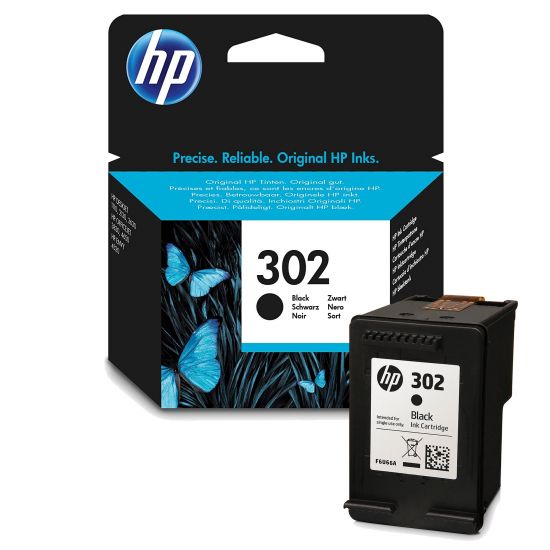 Μελάνι HP  Γνήσιο 302 F6U66AE Σελίδες:190 Black