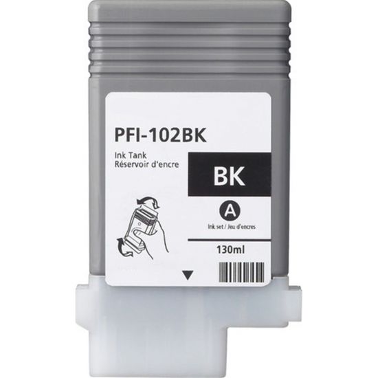 Tinte CANON  Kompatibel PFI-102ΒΚ 130ml - (0895B001AA) Seitenergiebigkeit:6000 Schwarz