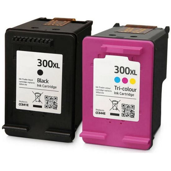Μελάνι HP  Συμβατό 300XL Black/Tri-color (CC641EE,CC644EE) Multipack Σελίδες:600/450 Colour