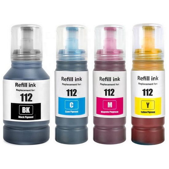 Printer Catridge EPSON  Compatible E112 (BK,C,M,Y) Multipack Pages:7500/6000 Colour