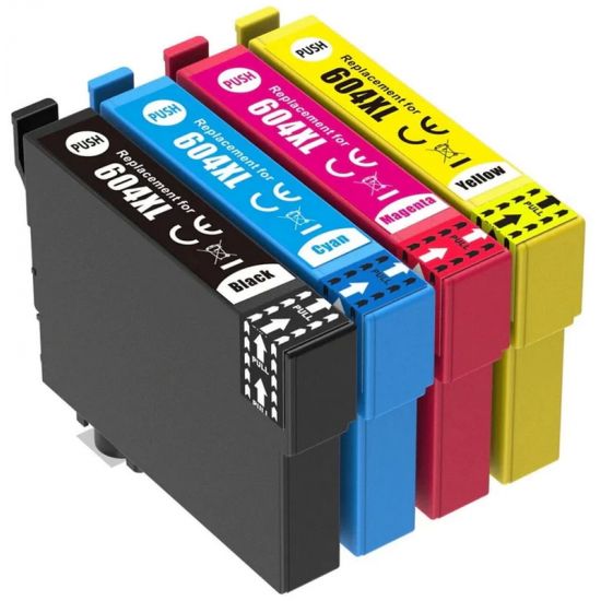 Μελάνι EPSON  Συμβατό 604XL (BK,C,M,Y) Multipack Σελίδες:500/350 Colour