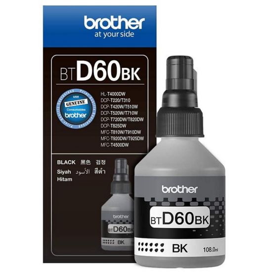 Printer Catridge BROTHER  Original BTD60BK Pages:7500 Black