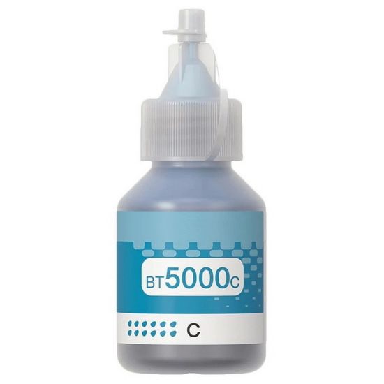 Μελάνι BROTHER  Συμβατό BT5000C 45ml Σελίδες:5000 Cyan