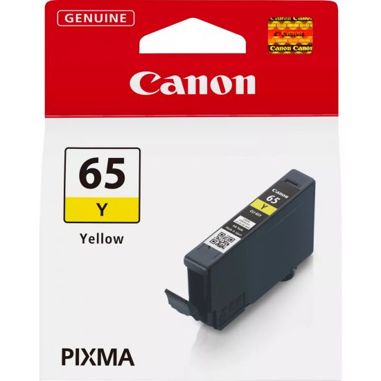 Tinte CANON  Original CLI-65Y - (4218C001) Seitenergiebigkeit:295 Gelb