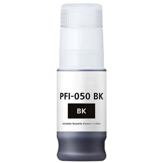 Printer Catridge CANON  Compatible PFI-050BK (5698C001) 70ml Pages:6000 Black