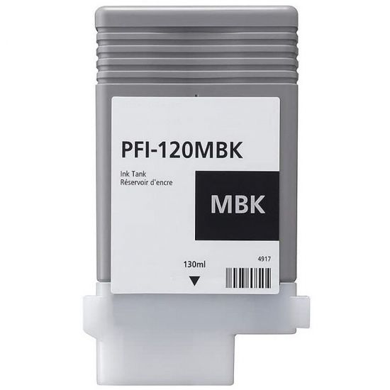 Μελάνι CANON  Συμβατό PFI-120MBK (2884C001) 130ml - PREMIUM Σελίδες:6000 Black