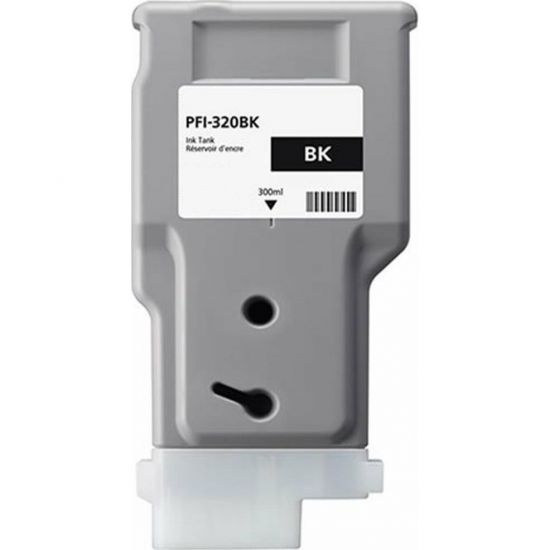Tinte CANON  Kompatibel PFI-320BK (2890C001) 300ml - PREMIUM Seitenergiebigkeit:13000 Schwarz
