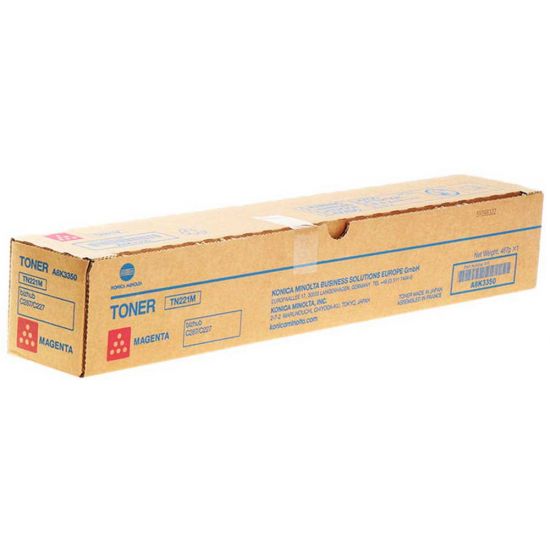 Toner KONICA MINOLTA Develop  Γνήσιο TN221M - A8K3350 Σελίδες:21000 Magenta