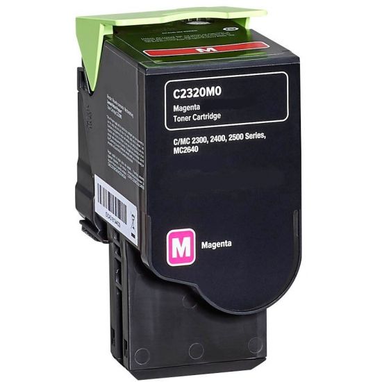 Toner LEXMARK  Kompatibel C/MC 2325 2425 2535 2640 - C2320M0 Seitenergiebigkeit:1000 Magenta