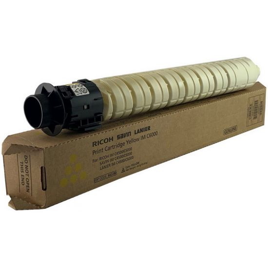 Toner RICOH  Γνήσιο IM C4500 / C5500 / C6000 - 842284 Σελίδες:22500 Yellow
