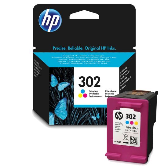 Printer Catridge HP  Original 302 F6U65AE Pages:165 Colour