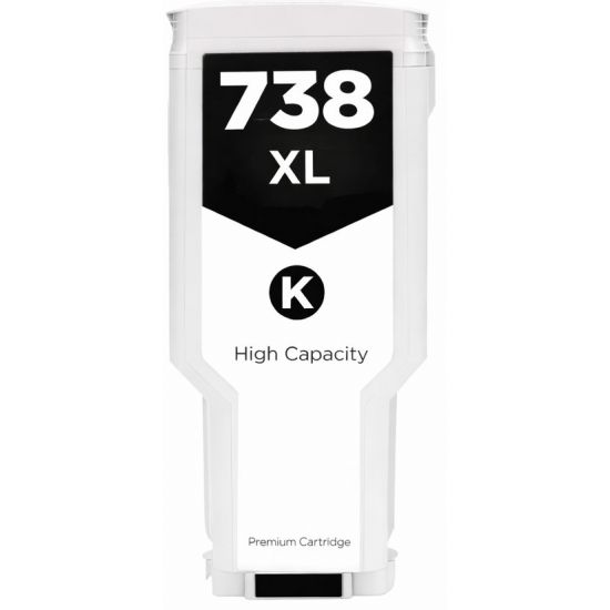 Μελάνι HP  Συμβατό 738XL - (498N8A) - 300ml Σελίδες:13000 Black