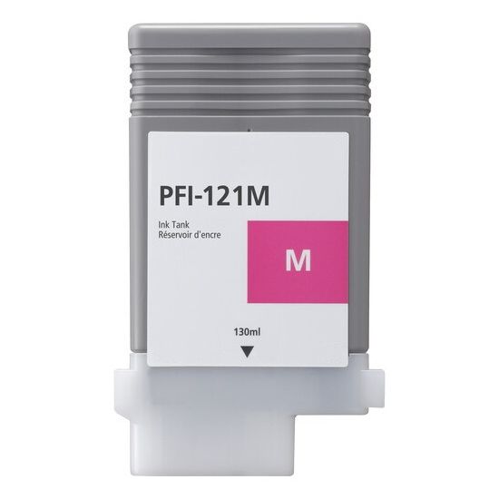 Μελάνι CANON  Συμβατό PFI-121M (6267C001) 130ml - PREMIUM Σελίδες:6000 Magenta