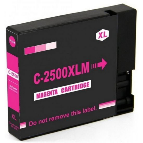 Μελάνι CANON  Συμβατό PGI-2500XLM - 9266B001AA Σελίδες:1295 Magenta