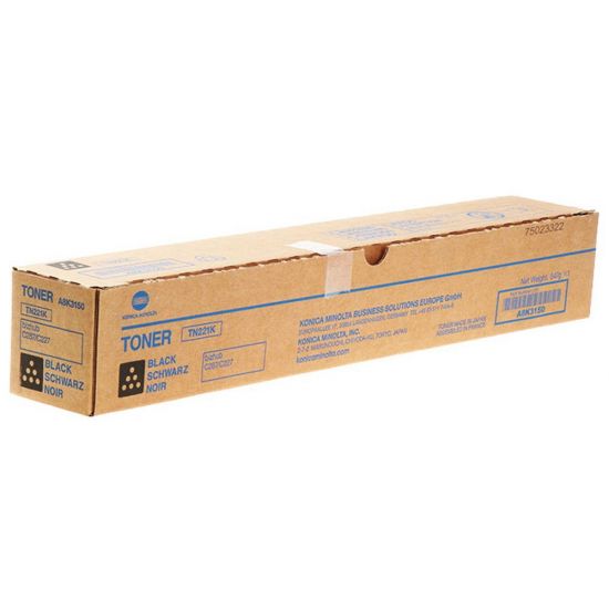 Toner KONICA MINOLTA Develop  Γνήσιο TN221K - A8K3150 Σελίδες:24000 Black