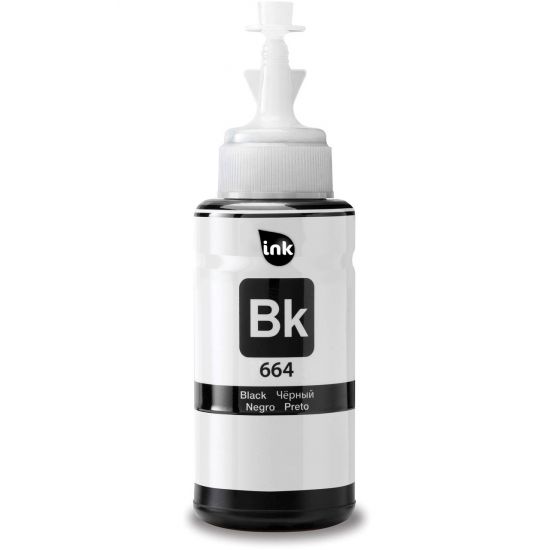 Tinte EPSON  Kompatibel T6641 BK 70ml Seiten:4000 Schwarz