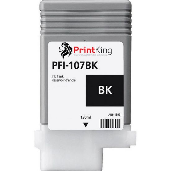 Tinte CANON  Kompatibel PFI-107BK 130ml - (6705B001AA) - PREMIUM Seitenergiebigkeit:6000 Schwarz