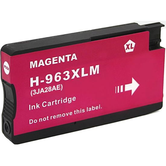 Printer Catridge HP  Compatible 963XL M 3JA28AE (updated chip firmware 23/03/2026) Pages:1600 Magenta