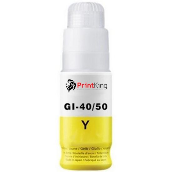 Tinte CANON  Kompatibel GI-40/GI-50 Y 3402C001/3405C001 70ml Seiten:7700 Gelb