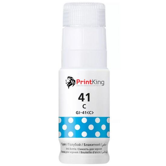 Tinte CANON  Kompatibel GI-41C (4543C001) 70ml Seitenergiebigkeit:7700 Cyan