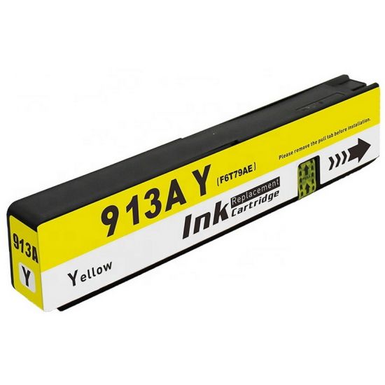 Tinte HP  Kompatibel 913A (F6T79AE) Seitenergiebigkeit:3000 Gelb