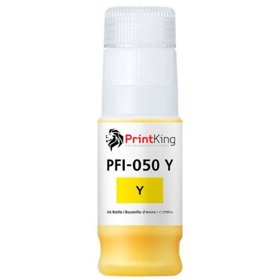 Μελάνι CANON  Συμβατό PFI-050Y (5701C001) 70ml Σελίδες:6000 Yellow