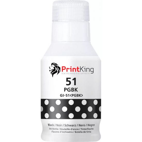 Μελάνι CANON  Συμβατό GI-51PGBK (4529C001) 140ml Σελίδες:6000 Black
