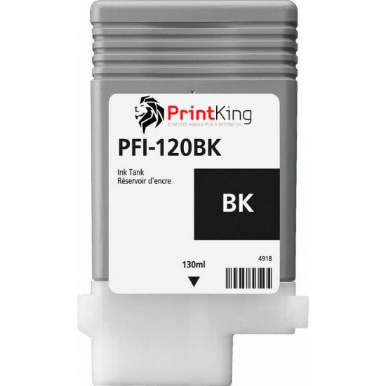 Printer Catridge CANON  Compatible PFI-120BK (2885C001) 130ml - PREMIUM Pages:6000 Black