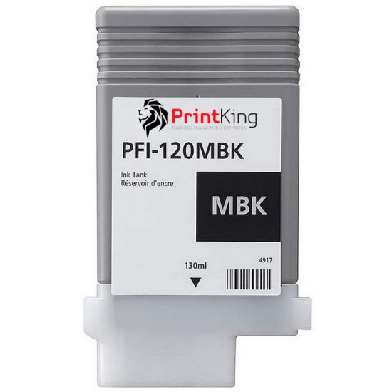 Tinte CANON  Kompatibel PFI-120MBK (2884C001) 130ml - PREMIUM Seitenergiebigkeit:6000 Schwarz