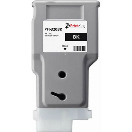 Tinte CANON  Kompatibel PFI-320BK (2890C001) 300ml - PREMIUM Seitenergiebigkeit:13000 Schwarz
