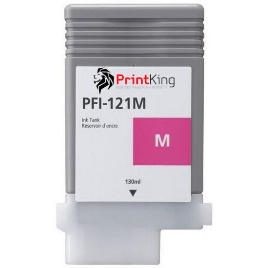 Printer Catridge CANON  Compatible PFI-121M (6267C001) 130ml - PREMIUM Pages:6000 Magenta