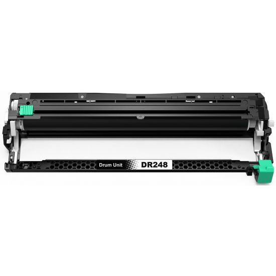 Drum Unit BROTHER  Compatible DR-248 BK,C,M,Y Pages:20000 Black