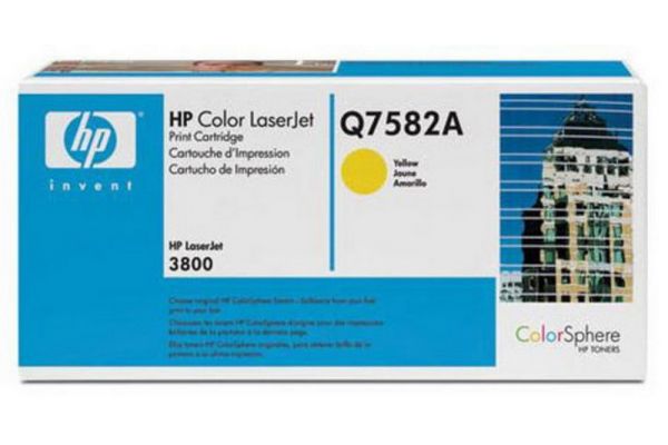 Toner HP  Original Q7582A 503A Seiten:6000 Gelb