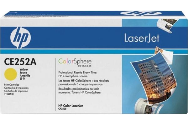 Toner HP  Γνήσιο CE252A 504A Σελίδες:7000 Yellow