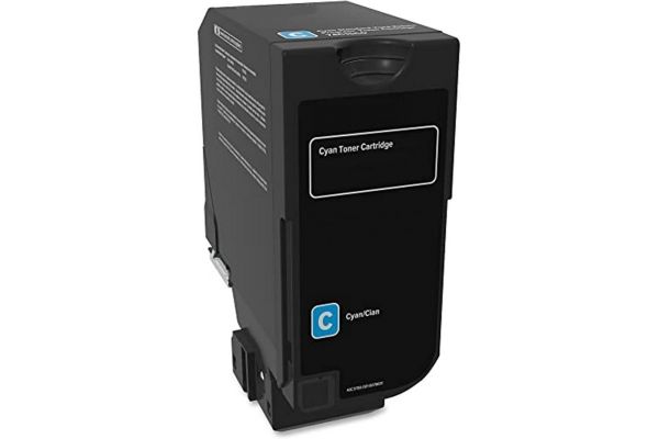 Toner LEXMARK  Compatible CS/CX 720 725 - 74C2SCE/74C2SC0 Pages:7000 Cyan